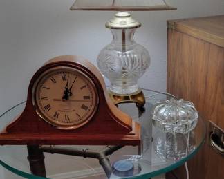 Wooden Mantel Clock with Westminster Chime