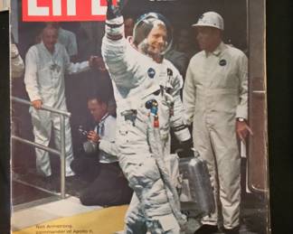 LIFE Magazine July 25, 1969 - Neil Armstrong Leaving for the Moon