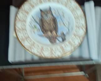 Edward Marshall Boehm "Great Horned Owl" Collector Plate