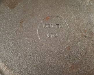 Keeler Brass Co. Cast Iron Skillet