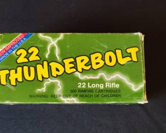 Remington Thunderbolt 22 Long Rifle 500 Cartridges