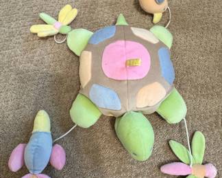 Plush Turtle Crib Mobile