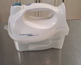 Hamilton Beach 6-Speed Electric Hand Mixer with Bowl Rest and Storage Case