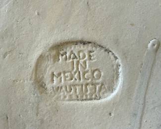 Mexican Pottery Oval Bird