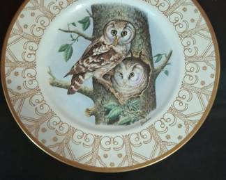 Boehm "Boreal Owl" Collector Plate