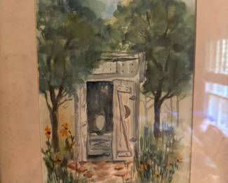 Watercolor Painting "You've Come a Long Way Baby" by Laurie A. Engel