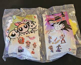 Burger King Kids Club Toys - Powerpuff Girls & Dragon Ball Z