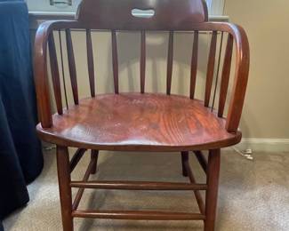 Oak Captain's Chair