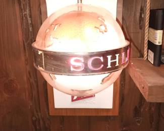 Vintage Schlitz sign