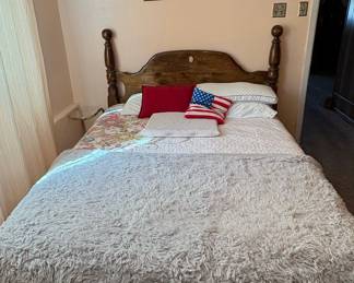 Wooden Spindle Bed Frame