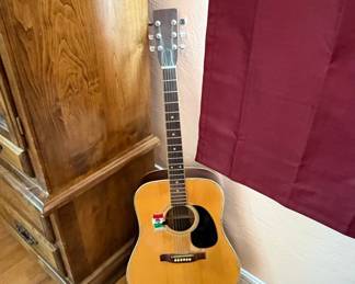 Vintage Takamine F-375S Acoustic Guitar