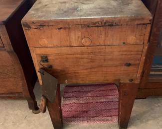 Antique Butcher Block