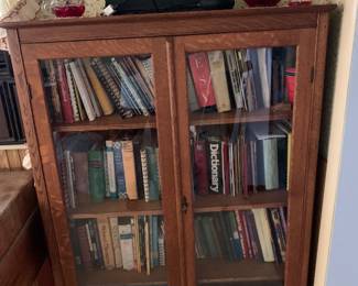 Antique Oak Bookcase