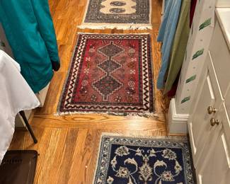 Beautiful rugs throughout the home 