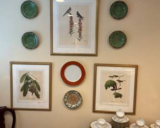 Bardallo  Majolica "New Vine" green leaf and more 