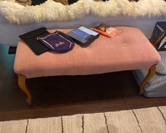End of bed bench