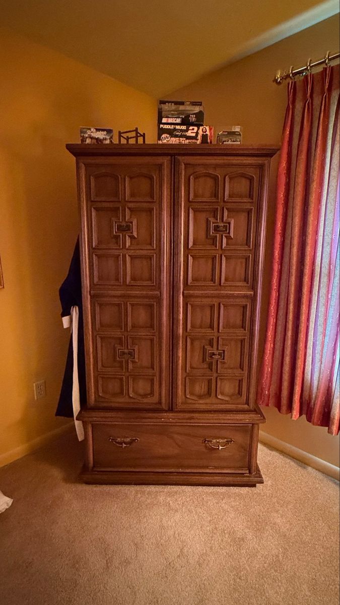 Vintage Broyhill Brasilia Tall Dresser/Armoire