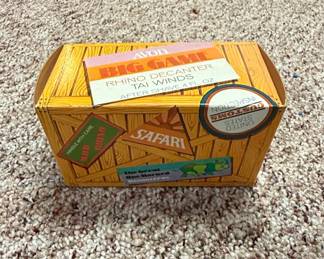 Avon "Big Game" Rhino Decanter "Tai Winds" After Shave