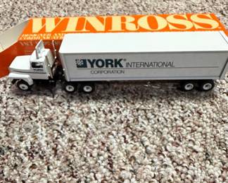 Winross York International Corporation Tractor Trailer