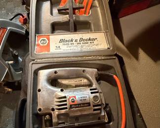 Vintage Black & Decker 7535-05 2-Speed Jig Saw Kit