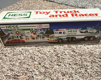 1991 Hess Toy Truck and Racer