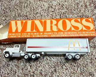 Winross McDonald's Die-Cast Tractor-Trailer Truck