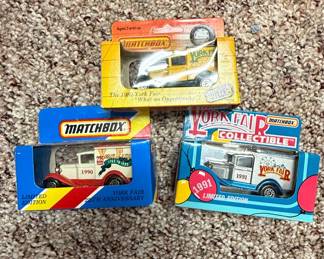 Matchbox "York Fair" Collectible Die-Cast Vehicles (1989, 1990, 1991)