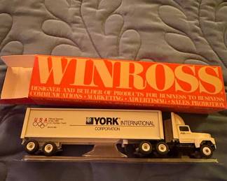 Winross York International Diecast Truck and Trailer