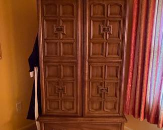 Vintage Broyhill Brasilia Tall Dresser/Armoire