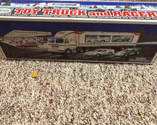 1997 Hess Toy Truck and Racers