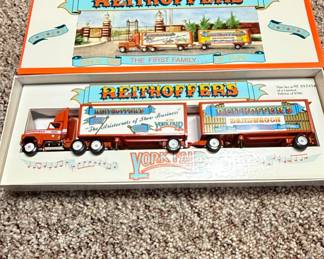 Reithoffer's "The First Family" Die-Cast Truck and Trailer Set - York Fair