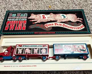 Bob Hale's Stupendous Swine "World's Fastest Pigs" Limited Edition Collectible Set