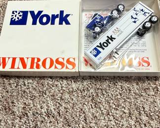 Winross York International Corporation 1992 US Olympic Tractor Trailer Diecast Model