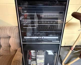 RCA 5-Disc CD Changer Component Stereo System with Dual Cassette and Equalizer