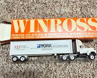 Winross York International Corporation 1992 U.S. Olympic Team Tractor Trailer