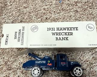 1931 Hawkeye Wrecker Bank
