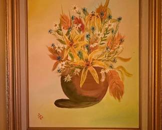 Floral Still Life Painting