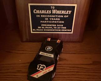 USBC Open Championships Commemorative Plaque and BMW M1 Toy Car