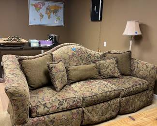 Sofa and pillows