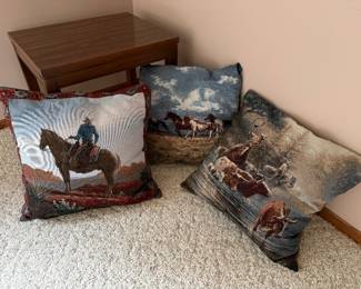 Throw pillows