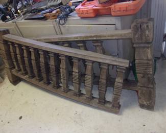 Antique Railing from Church in Taylorsville, GA