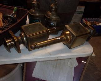 Brass Buggy Lanterns