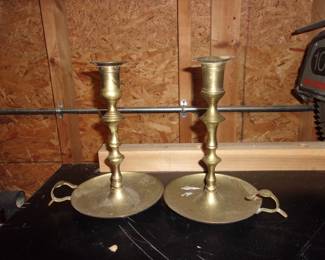 Brass Candleholders