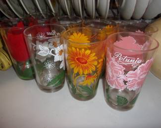 Vintage Peanut Butter Glasses