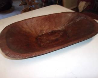 Wooden Dough Bowl