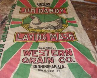 Back of Feed Sack
