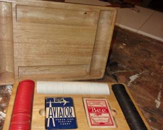 Poker Set Inside