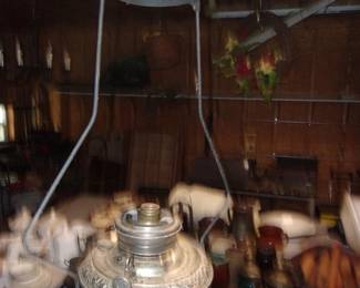 Antique Lantern w/Hanger