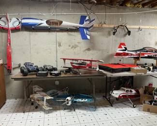 Remote control airplane items ( parts) project
