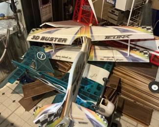 Remote airplane parts